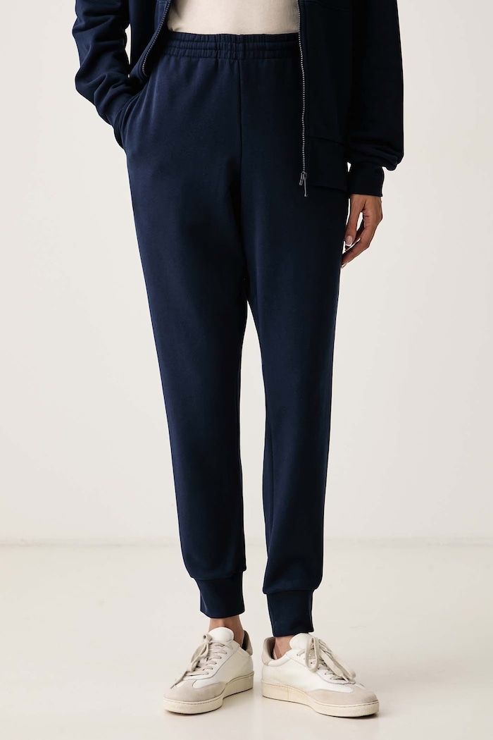 Komplet dresowy z bawełną Lacoste granatowy WH2528T