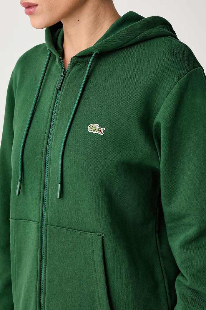 Komplet dresowy z bawełną Lacoste zielony WH2528T