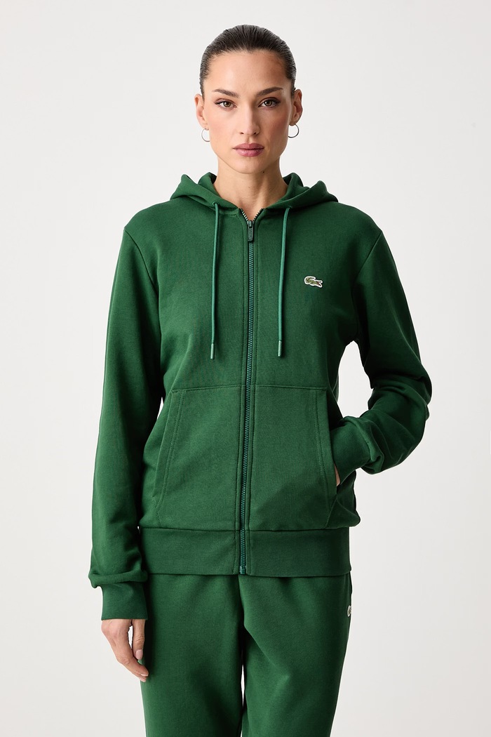Lacoste Komplet dresowy z bawełną WH2528T zielony AA00