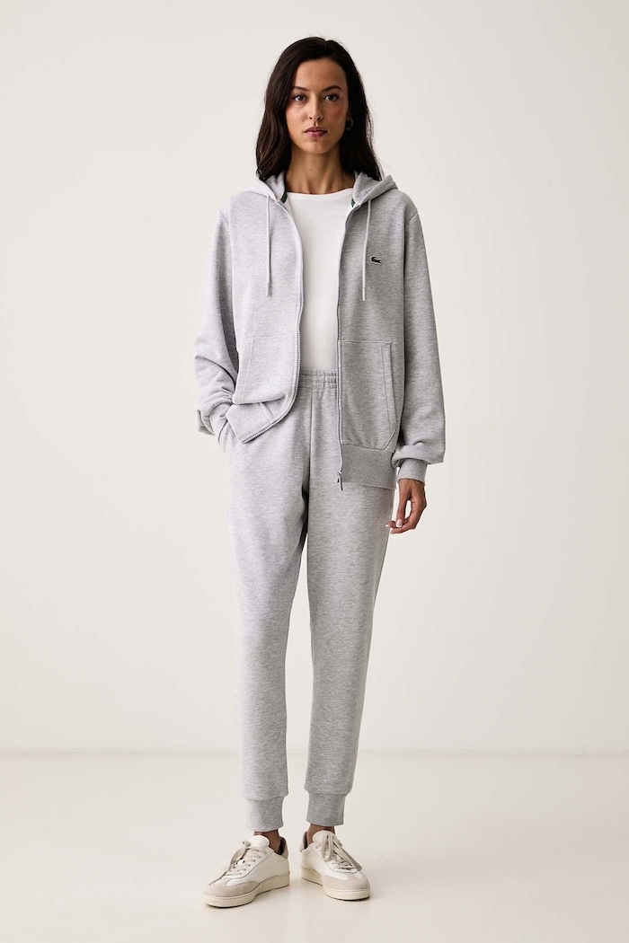 Lacoste Komplet dresowy z bawełną szary WH2528T