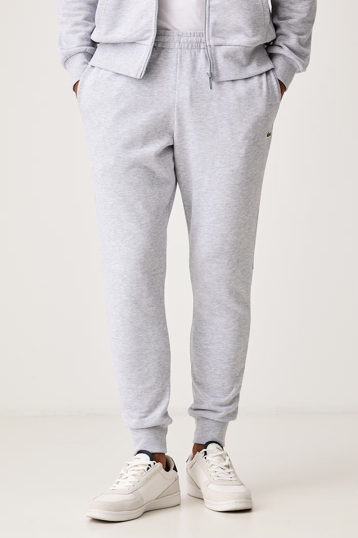 Komplet dresowy z bawełną Lacoste WH2528T szary