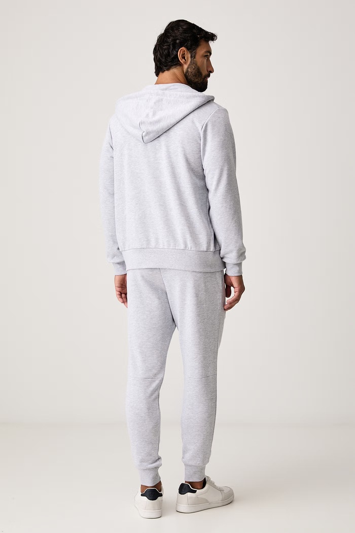 Komplet dresowy z bawełną Lacoste szary WH2528T