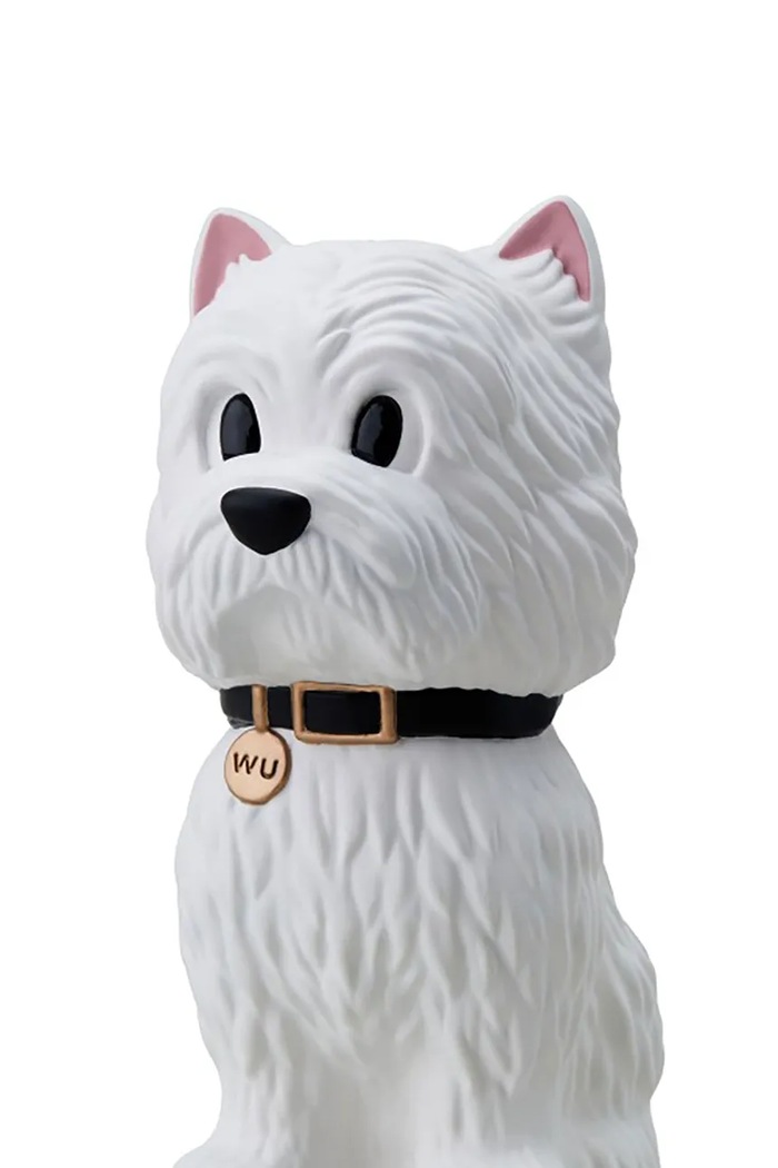 NEIGHBORHOOD decorative figurine VCD WU (Small) 242MCMXN.AC01 white