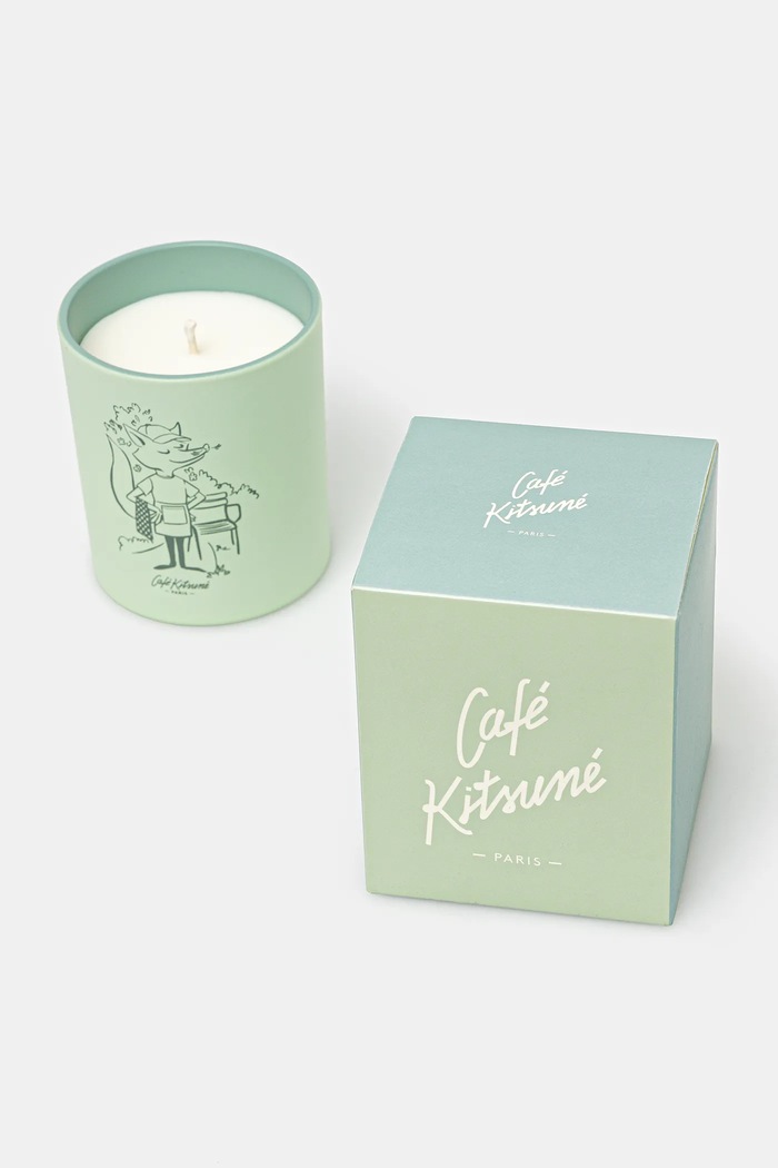 Αρωματικό κερί Café Kitsuné Green Garden Candle OU08401O0003 πράσινο SS25