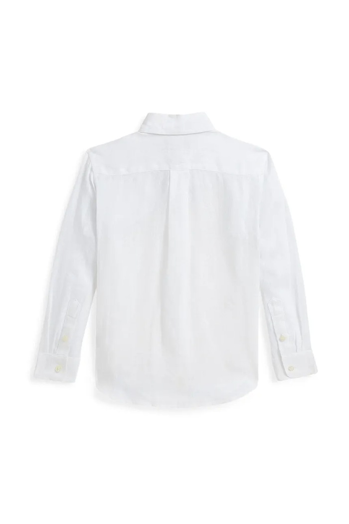 Chłopiec Polo Ralph Lauren koszula bawełniana dziecięca 322967600003 biały