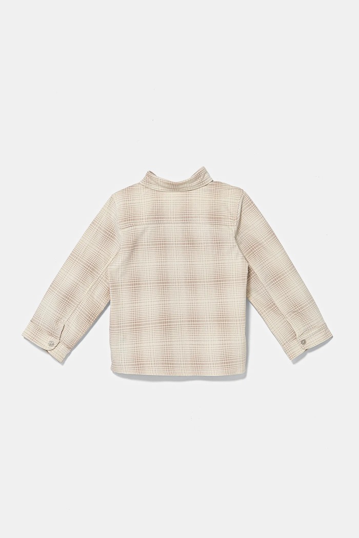 Παιδικό πουκάμισο Calvin Klein Jeans IN0IN00272.PPYA μπεζ SS25