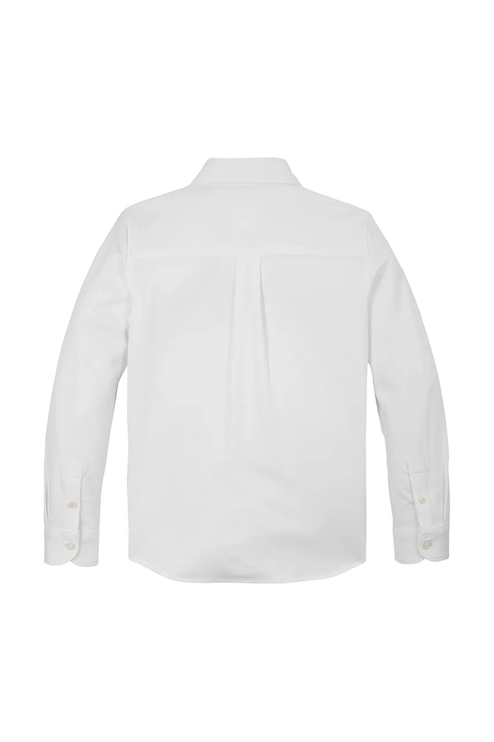 CHLAPEC Dětská bavlněná košile Tommy Hilfiger KB0KB09551.116.122.PPYA bílá