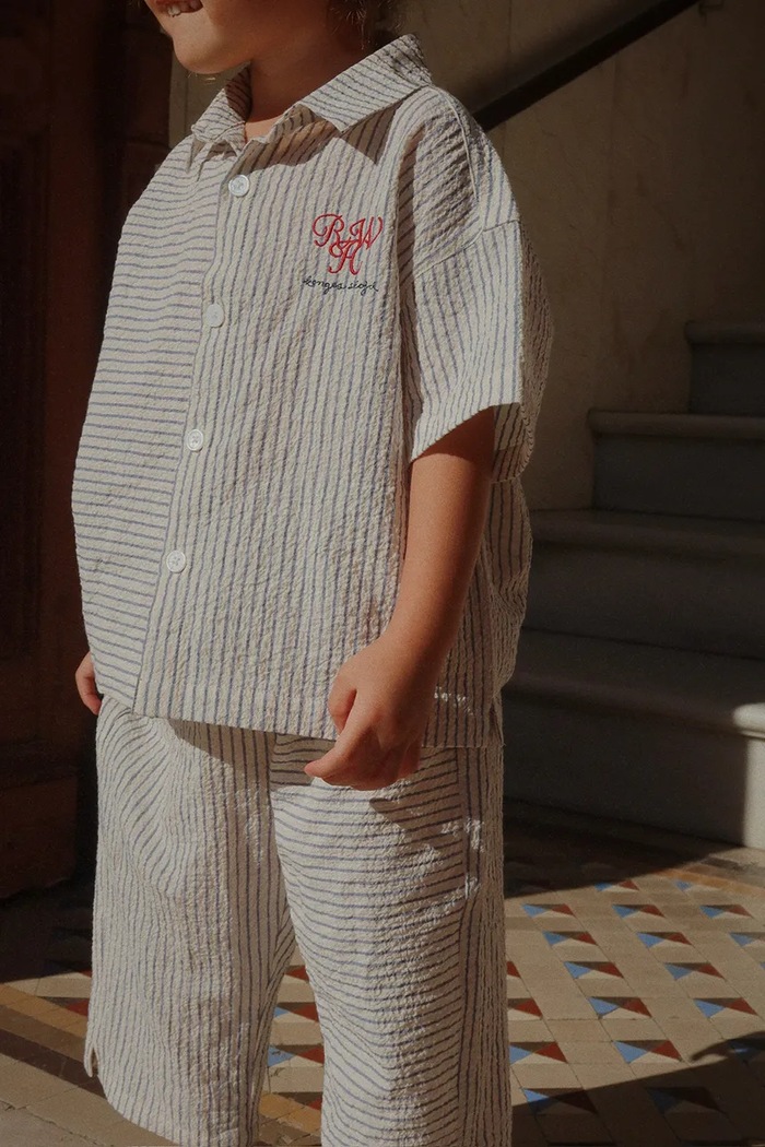 Dětská bavlněná košile Konges Sløjd RHW X KS DUO SHIRT GOTS KS103596