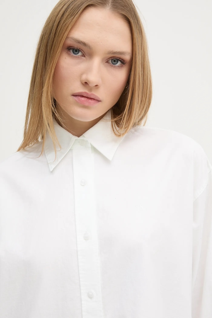 Calvin Klein Jeans pamut ing bézs J20J224858