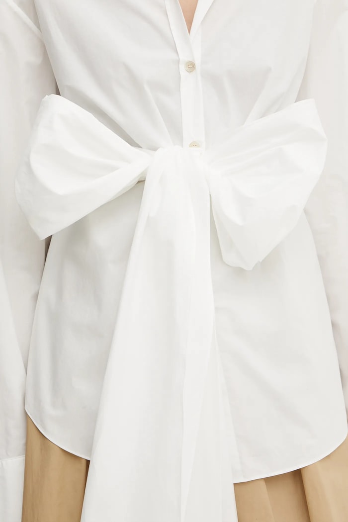 Forte Forte camicia in cotone 13616.my.shirt bianco