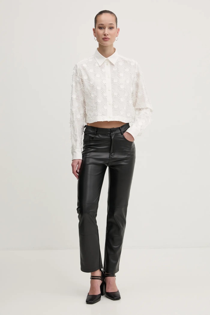 Πουκάμισο MSGM 3841MDE13.257121 μπεζ SS25