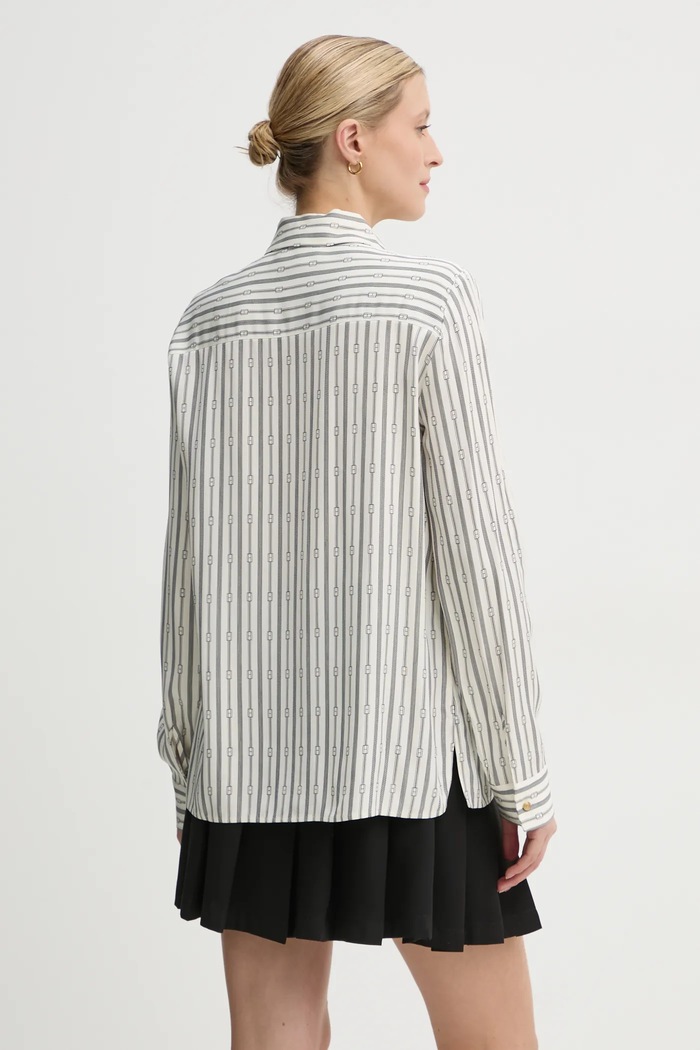 Odzież Tommy Hilfiger koszula WW0WW44036 beżowy