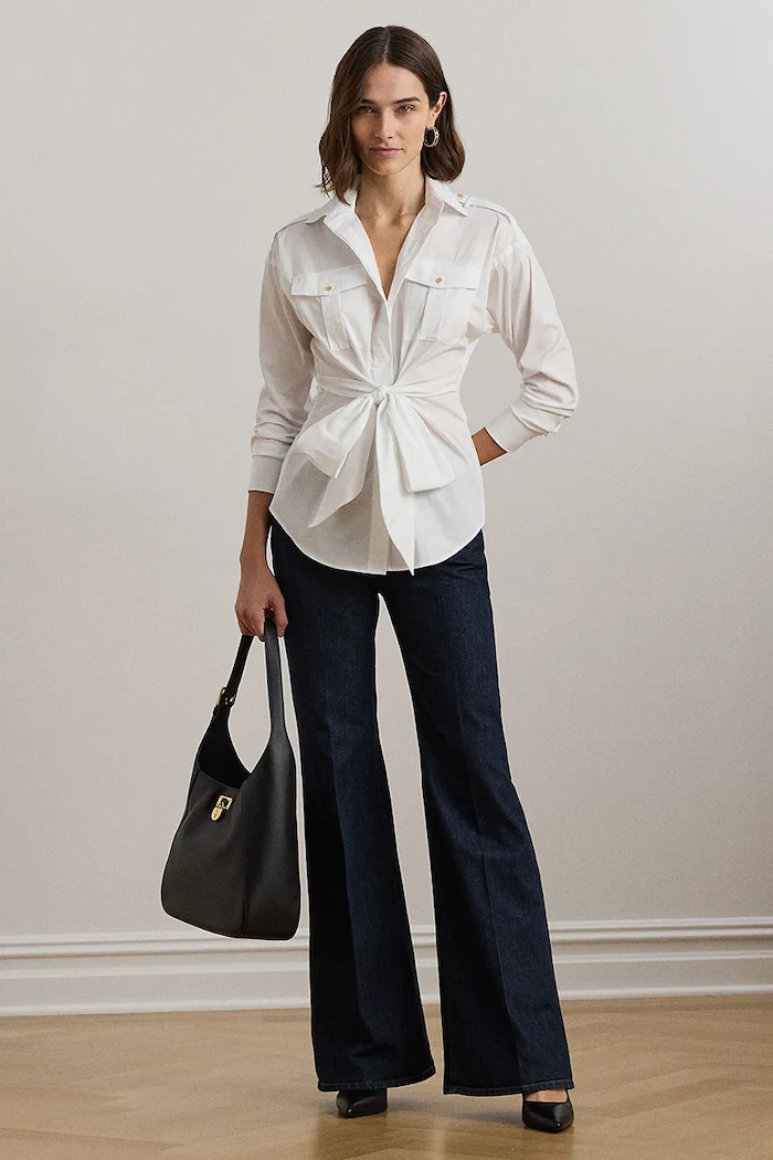 Oblačila Srajca Lauren Ralph Lauren 200957112 bela