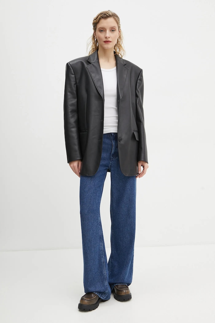 Won Hundred jeansi 3618.15162 bleumarin SS25