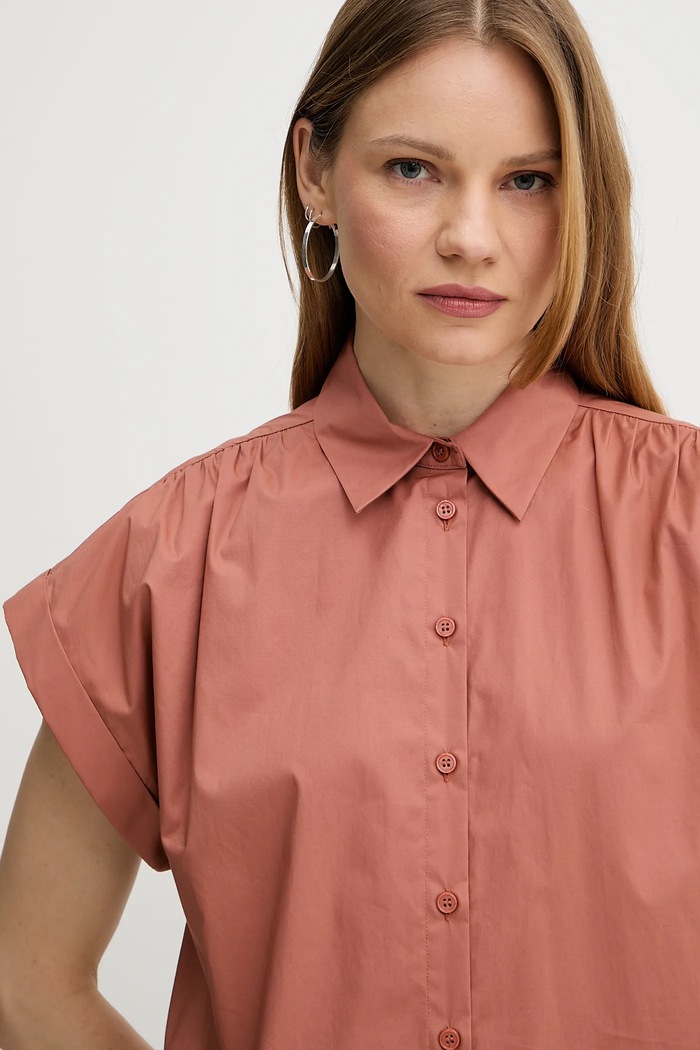 Košeľa Twinset oranžová 251TT202H