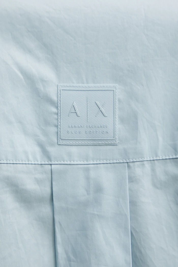 Armani Exchange koszula bawełniana XW000455.AF12812 niebieski