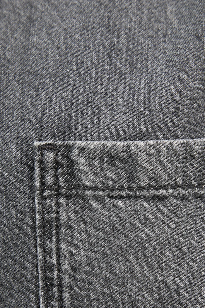 Džínová košile Pepe Jeans OVERSHIRT PL304963UM9 šedá