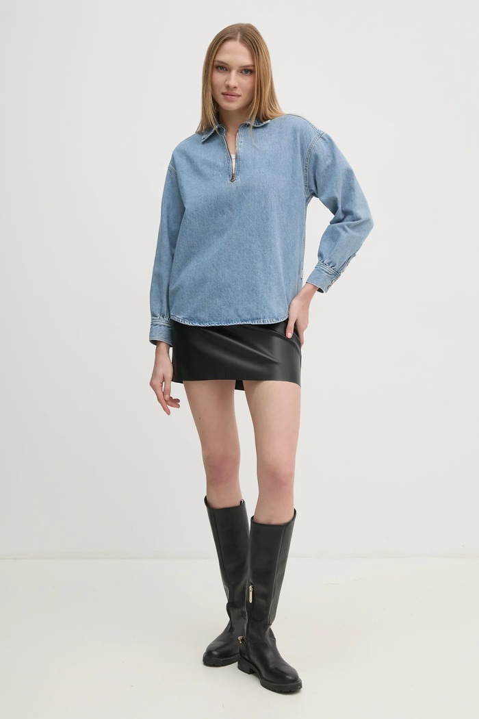 Traper bluza Pepe Jeans NOVA PL304985 plava SS25