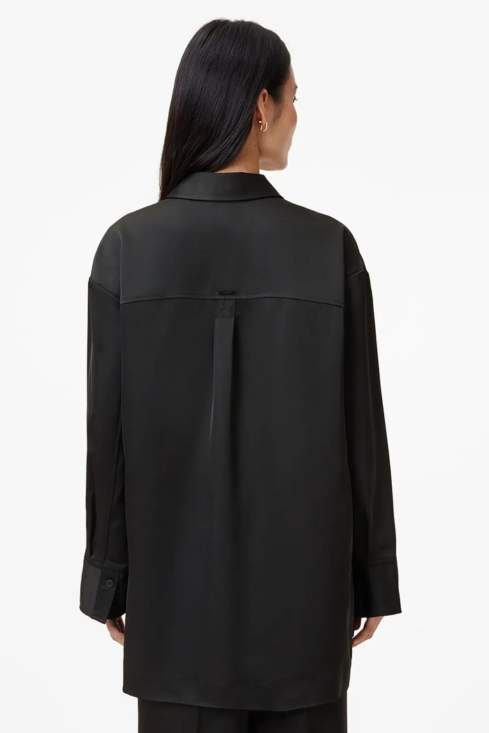 AllSaints camicia MYRTLE nero W087PB