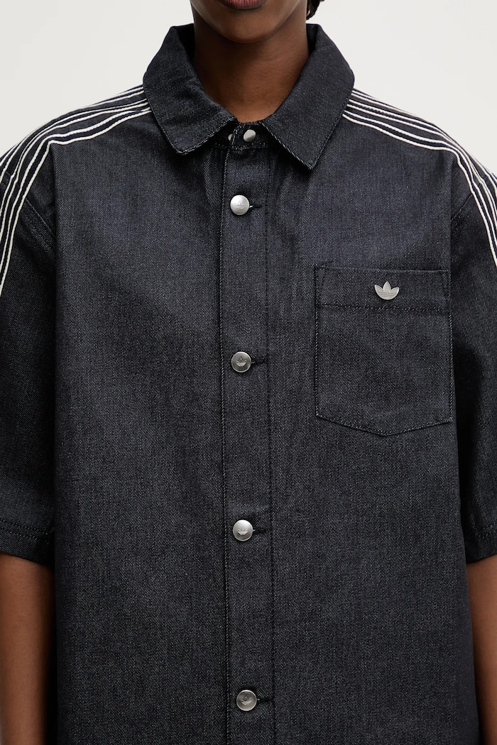 adidas Originals denim shirt Denim Shirt navy JJ3146