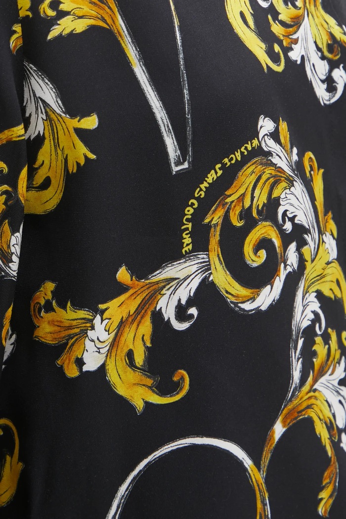 Košulja Versace Jeans Couture 78HAL222.NS639 crna