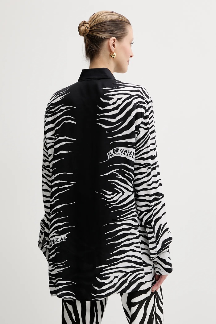 Oblečení Košile Versace Jeans Couture 78HAL2P2.NS635 černá