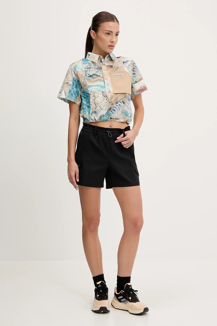 Πουκάμισο Columbia Cove Beach 2126511 μπεζ SS25