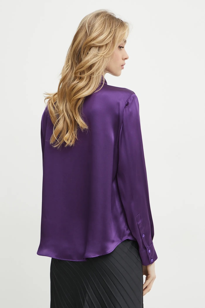 Îmbrăcăminte Max&Co. Cămașă de mătase 2516111061200 violet