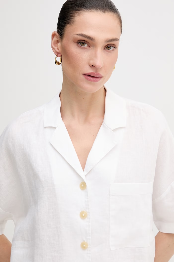 Dkny cămașă alb P3KACRX8