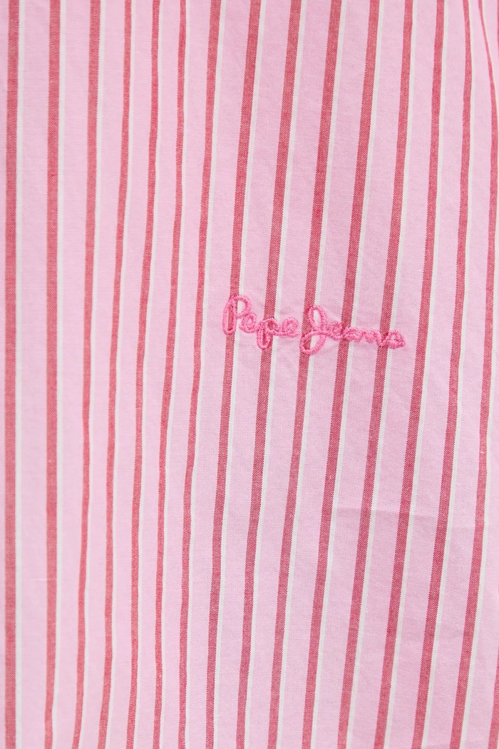 Pepe Jeans koszula bawełniana CHARISMA PL305003 różowy