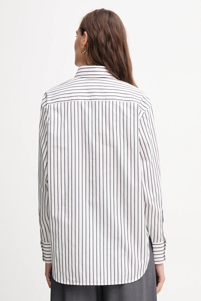 Odzież Lacoste koszula bawełniana CF0215 biały