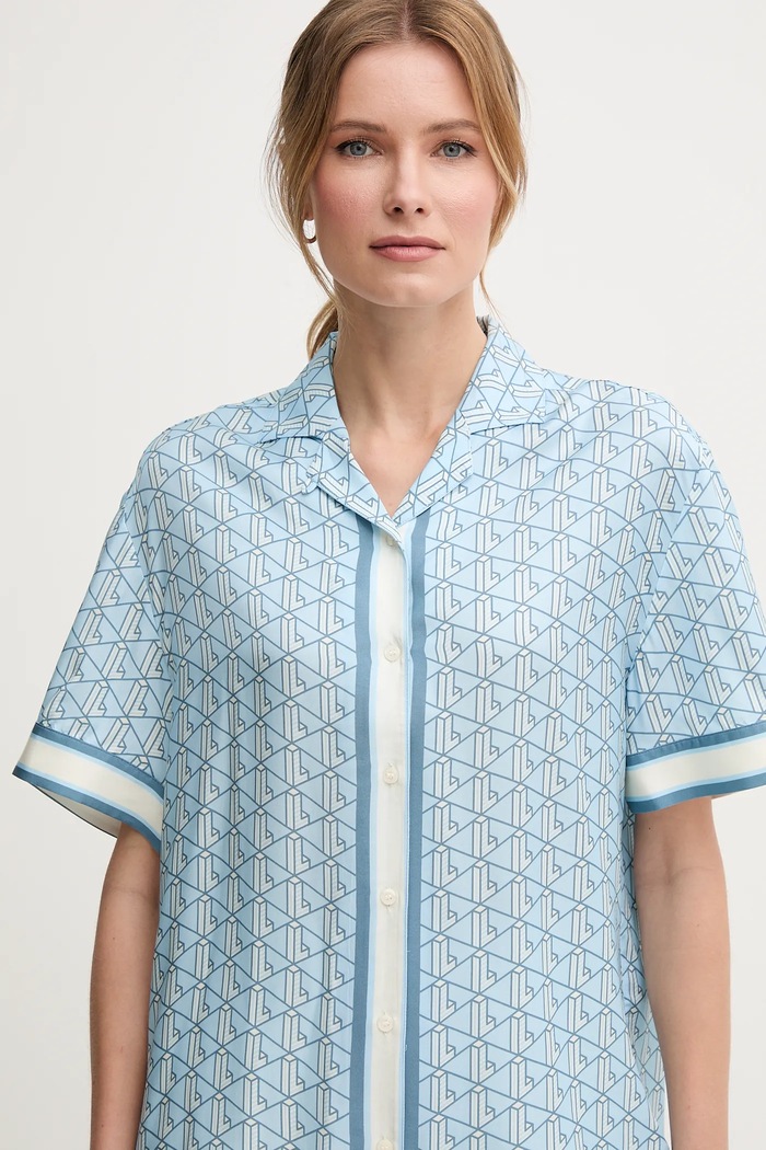 Koszula Lacoste CF0495 niebieski