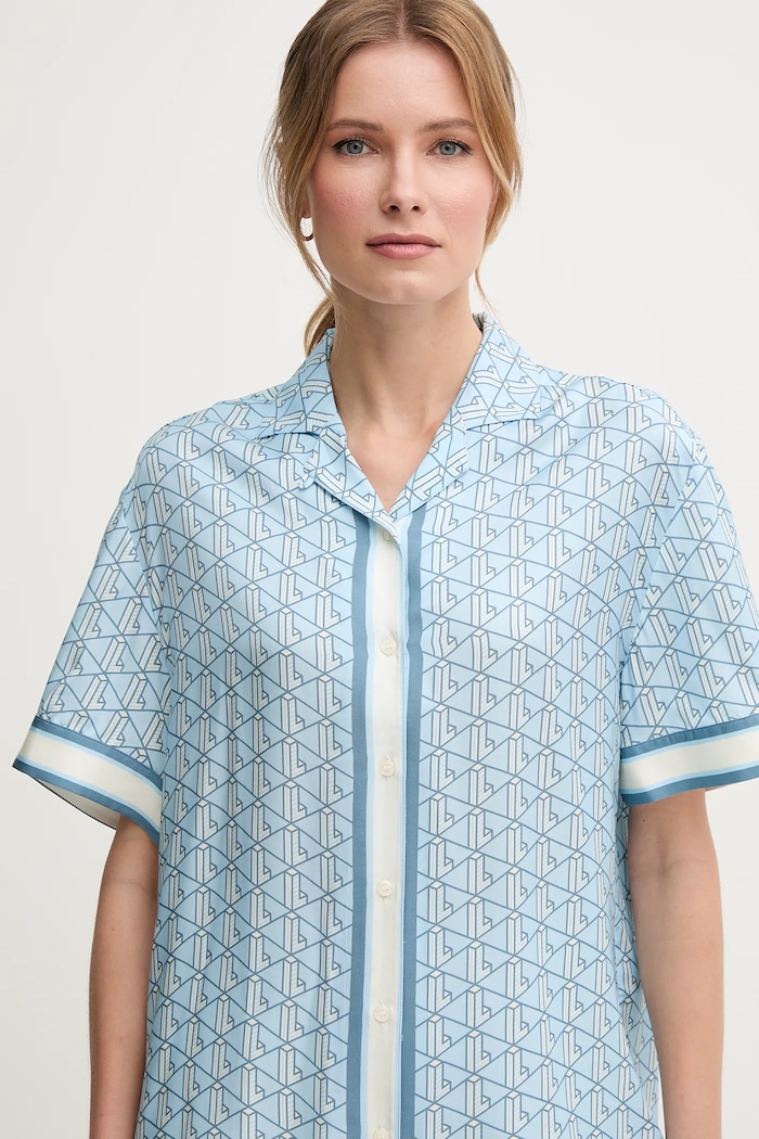 Koszula Lacoste CF0495 niebieski