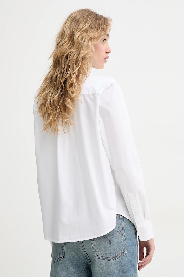 Odjeća Pamučna košulja Levi's THE CLASSIC BW SHIRT 34574 bijela
