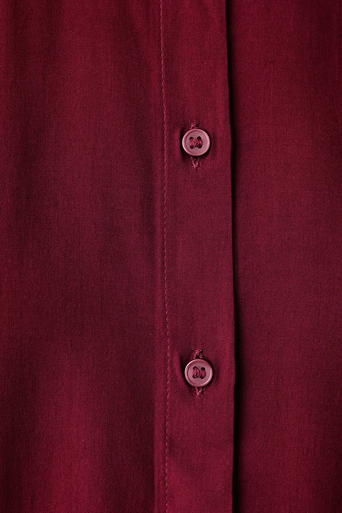 Oblečení United Colors of Benetton Košile dámská z viskózy 5WPWDQ0B1 burgundské