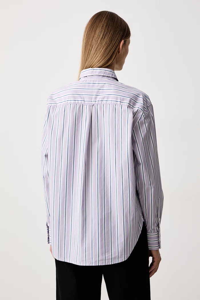 Oblačila Levi's Srajca ženska bombažna HARLIE NEW BF SHIRT 001HM vijolična