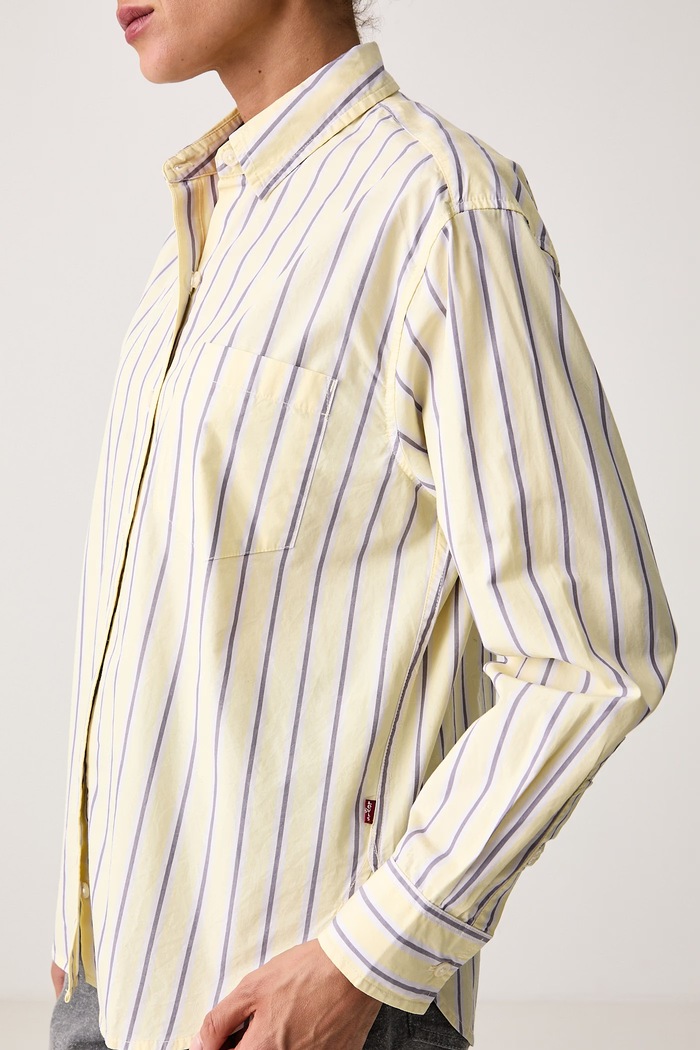 Koszula damska bawełniana HARLIE NEW BF SHIRT Levi's 001HM żółty