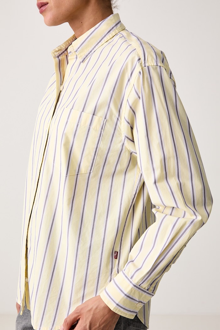 Koszula damska bawełniana HARLIE NEW BF SHIRT Levi's 001HM żółty