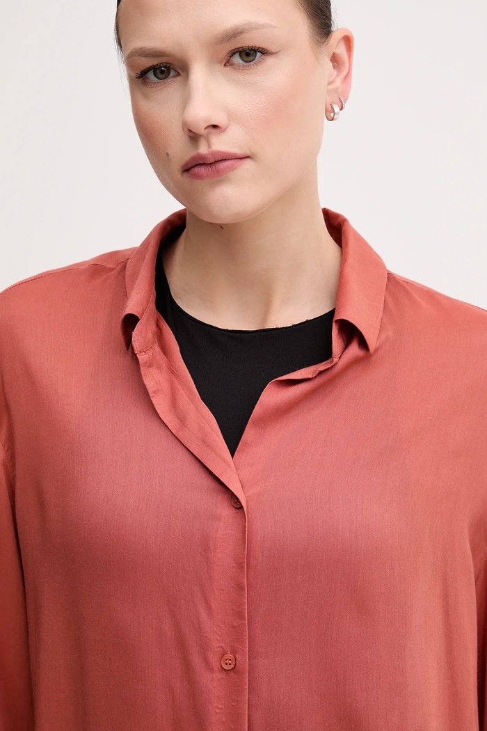 Tommy Hilfiger koszula pomarańczowy UW0UW05952