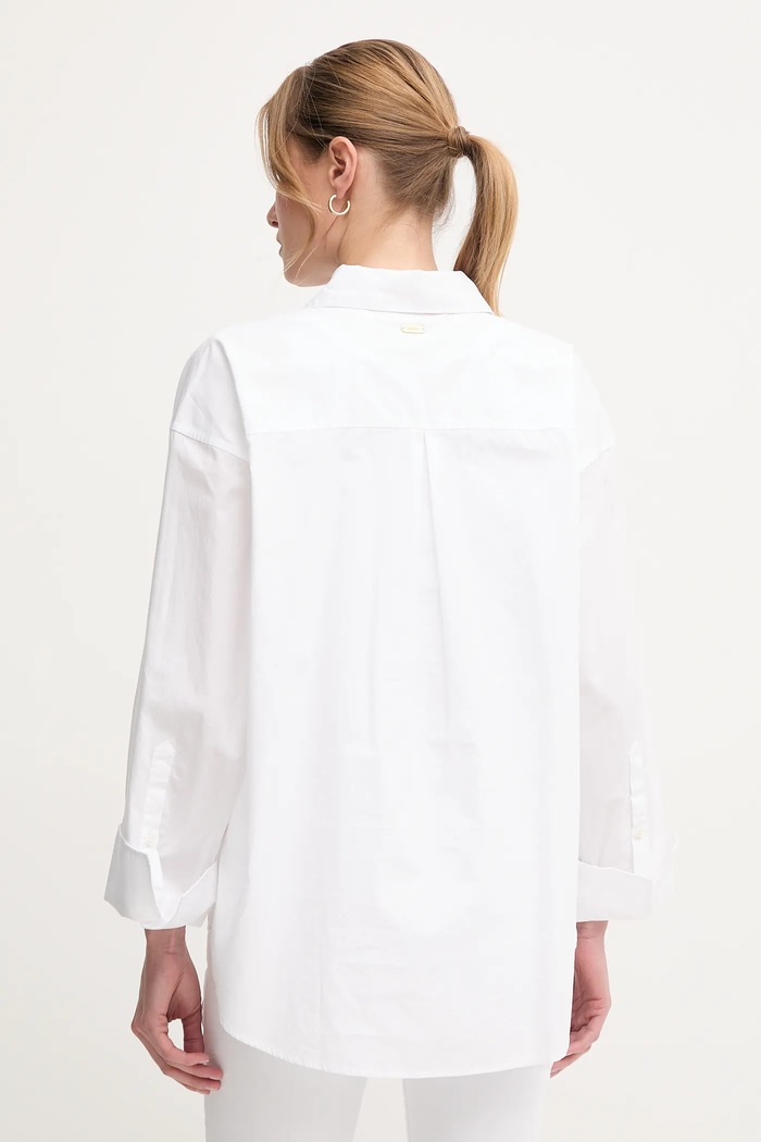 Clothing Barbour cotton shirt Angela LSH1663WH11 white