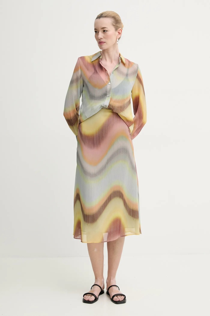 Košeľa PS Paul Smith W2R.335B.P31285 modrá SS25