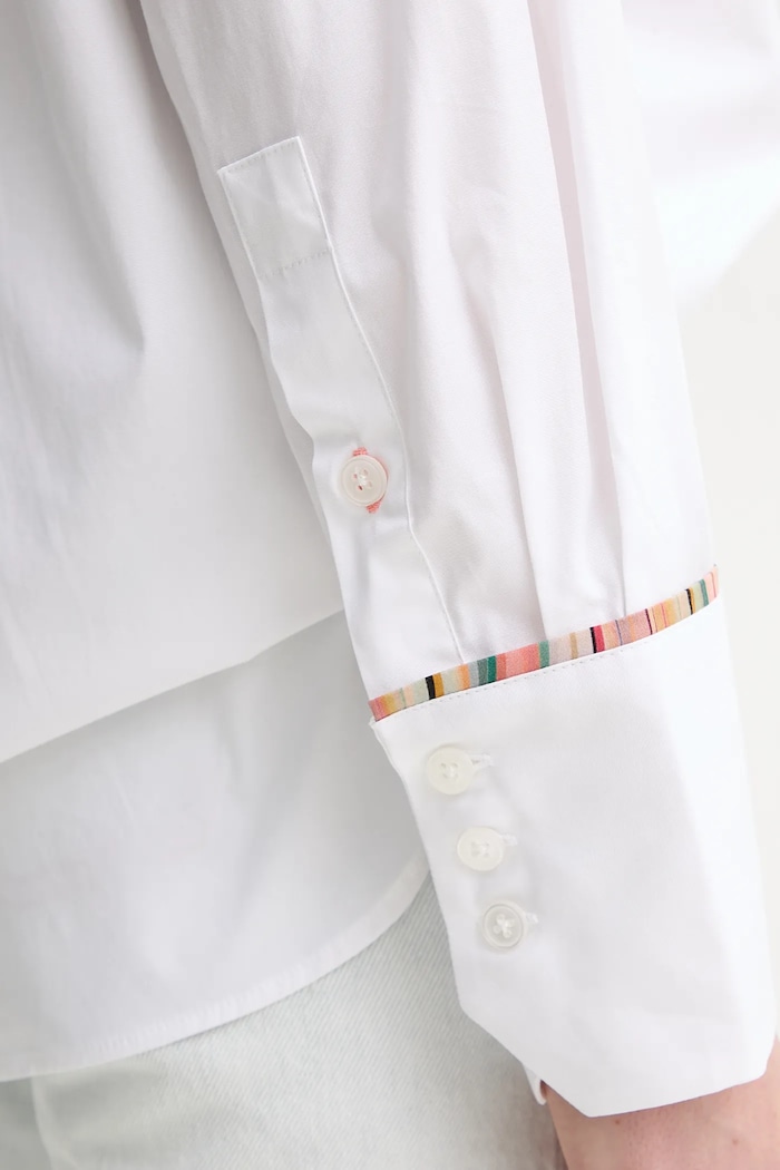 Košeľa PS Paul Smith W2R.357BC.P21598 biela