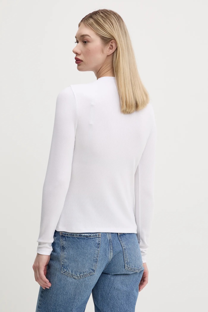 Oblečenie Blúzka Abercrombie & Fitch KI139.5202.100 biela