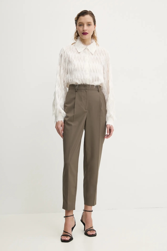 Košile Bruuns Bazaar BBW4397 béžová SS25