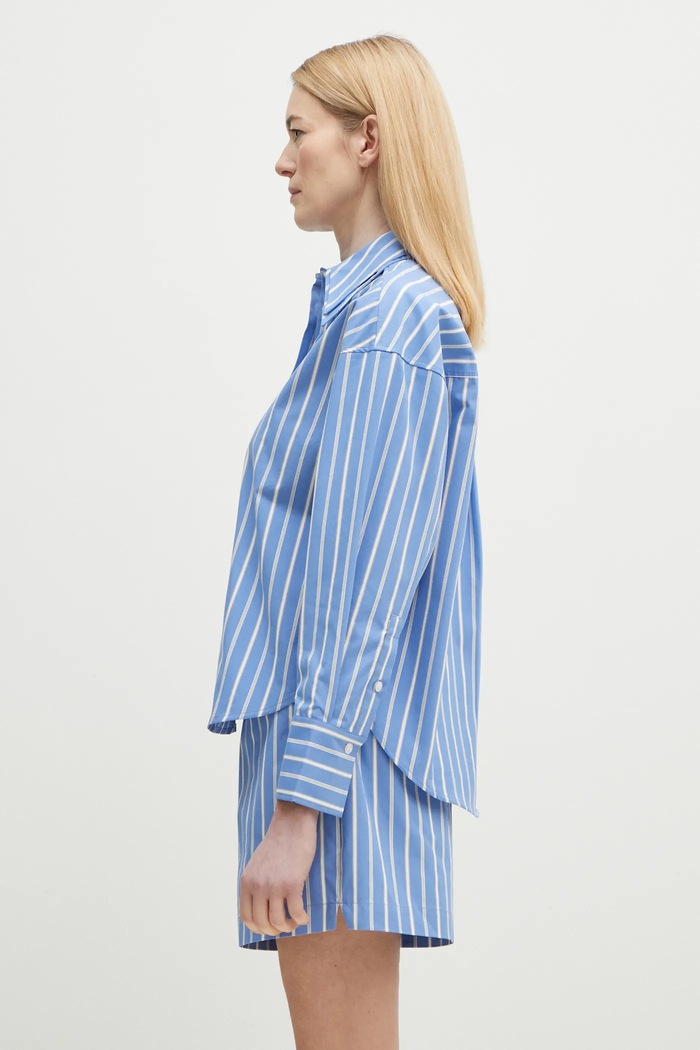 Axel Arigato shirt Tailor Striped Shirt A2869001 blue SS25