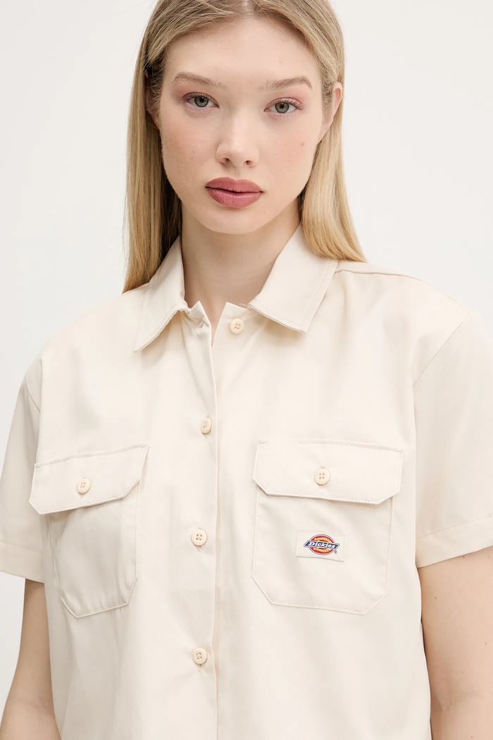 Dickies koszula beżowy DKDFS573F901