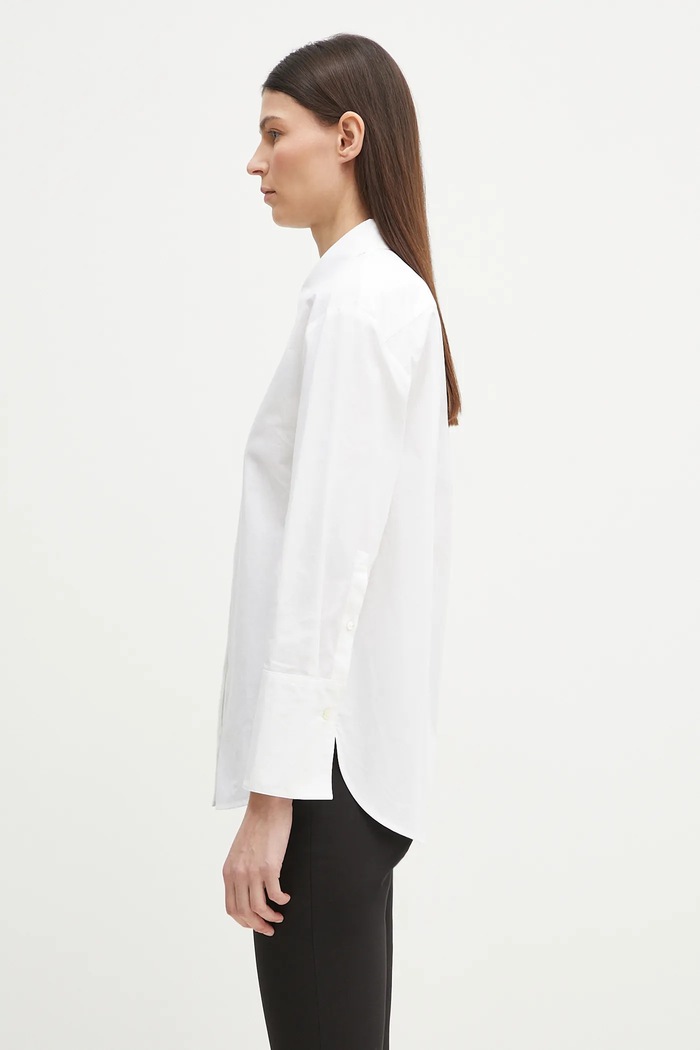 Бавовняна сорочка Kenzo FF52CH2549LB.01 білий SS25
