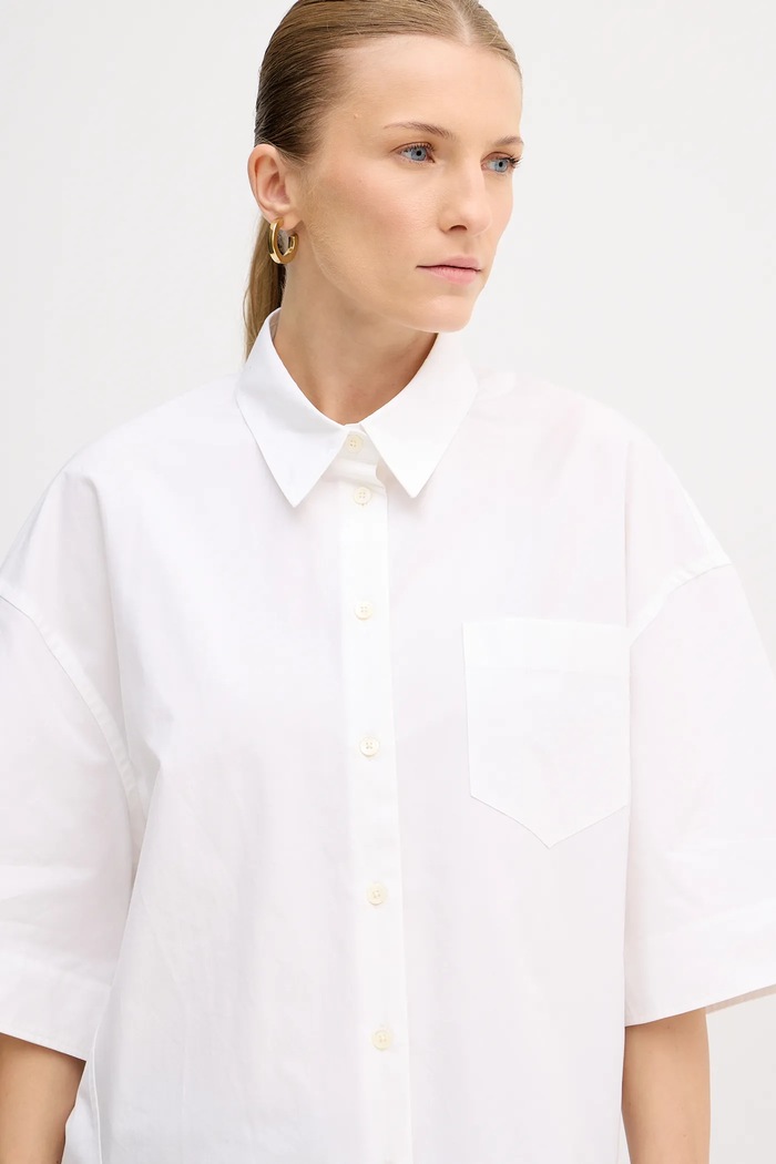 Bavlnená košeľa Kenzo biela FF52CH2589LB.01