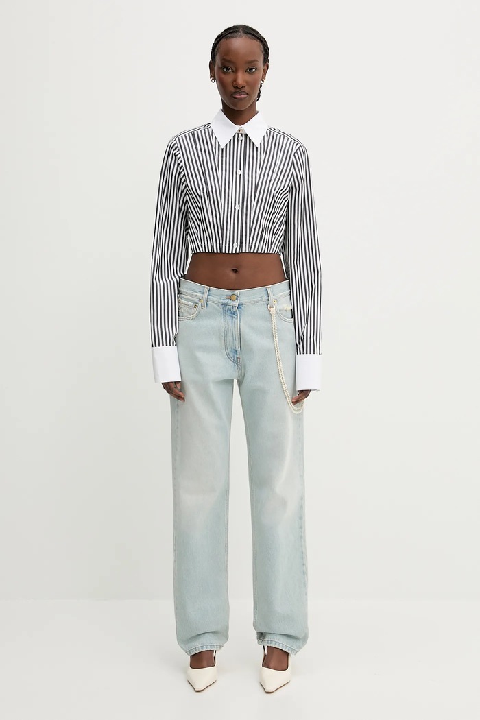 Sportmax cotton shirt Abano 2512111022600 black