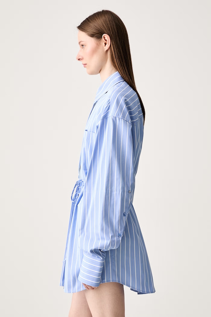 Sportmax Firma shirt cotton Women's 2512191051600 blue SS25